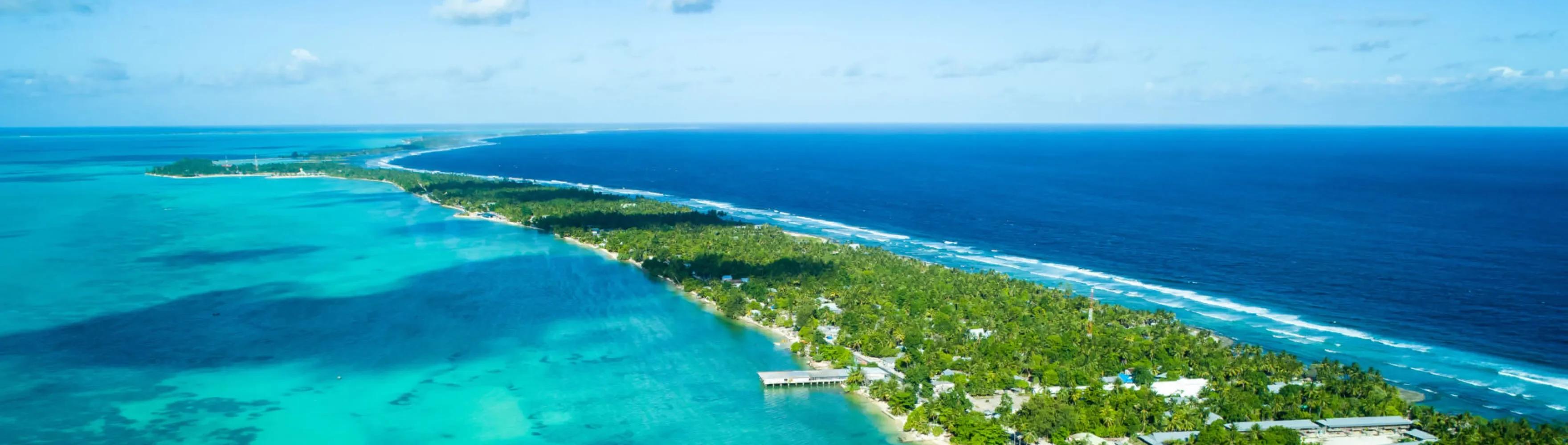 Kiribati landscape