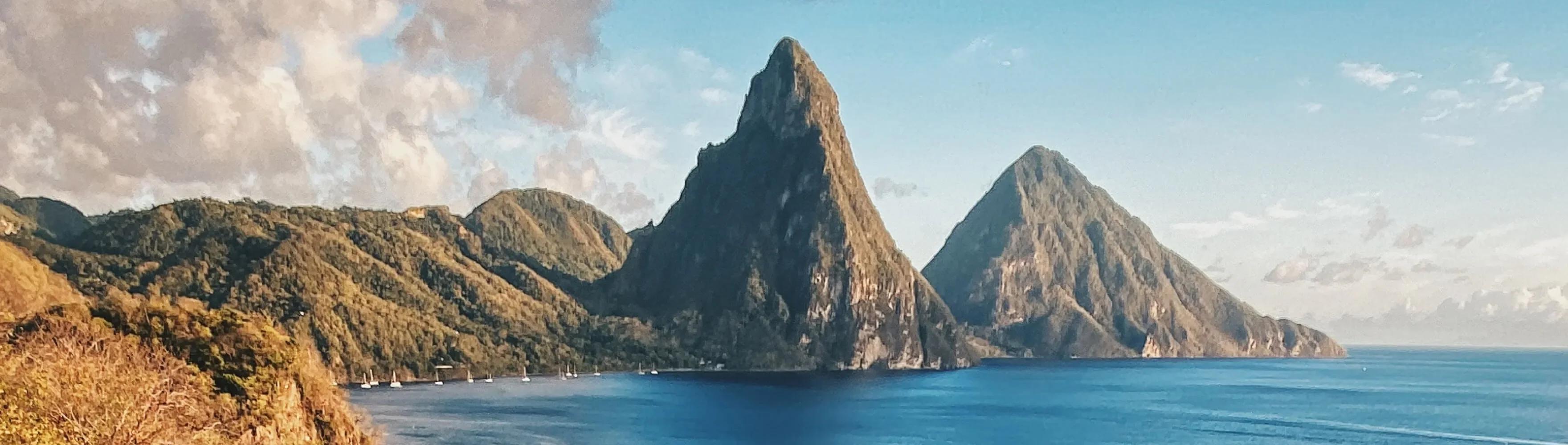 Saint Lucia landscape