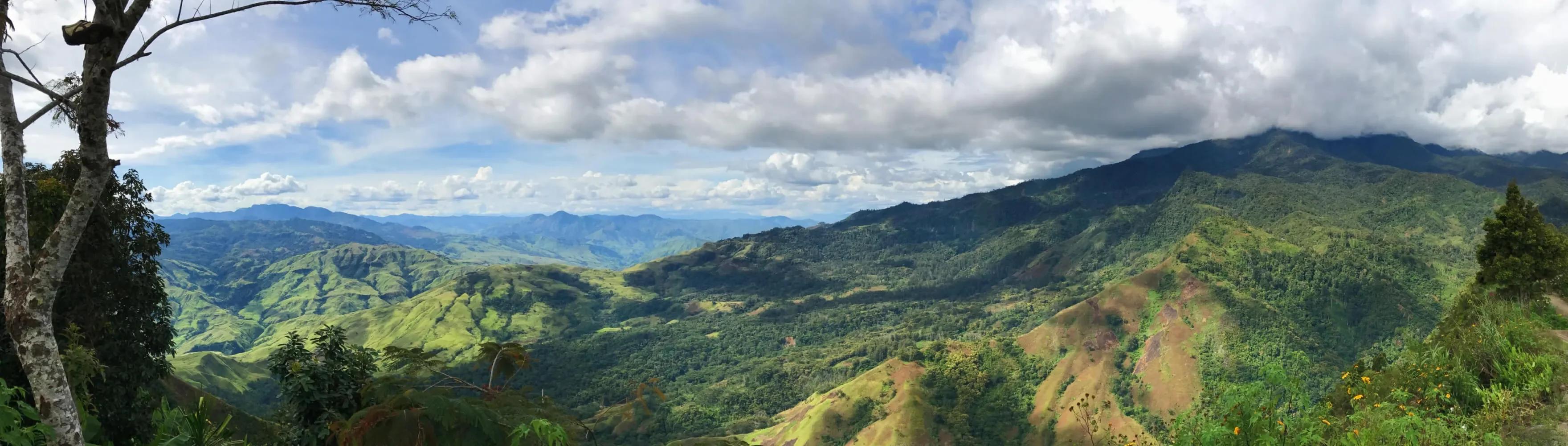 Papua New Guinea landscape